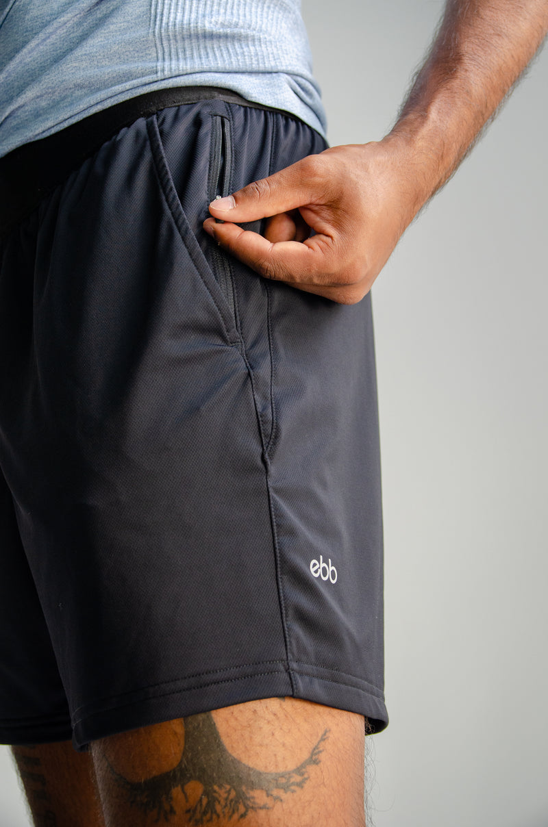 Flow State Shorts — Black